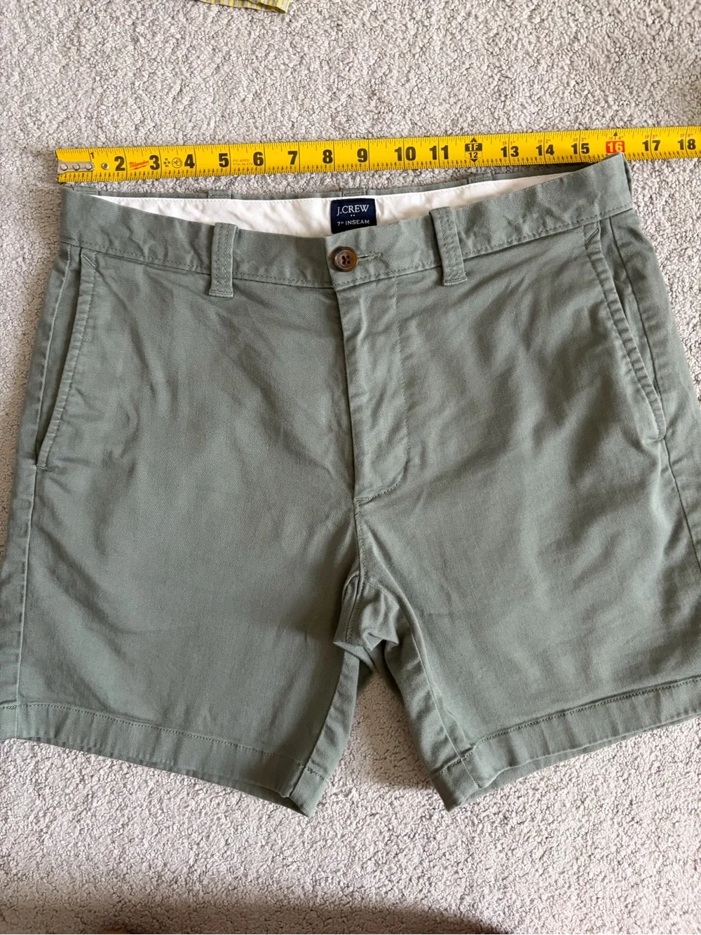 J. Crew crew inseam